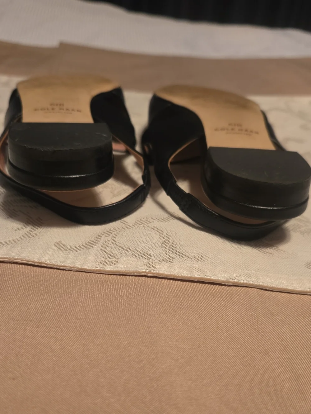 Cole Haan Anya Slingback Flats Black size 6.5B